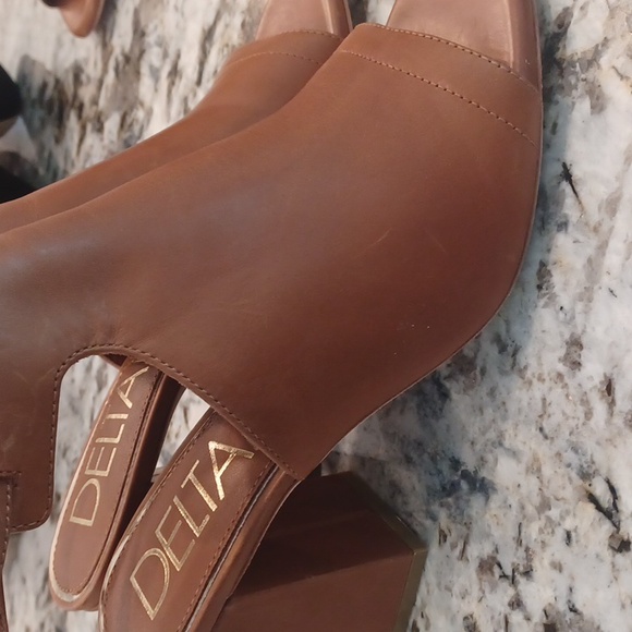 Deltan the Sadie Leather Shooties Sandals New Womens $110 - Picture 4 of 6